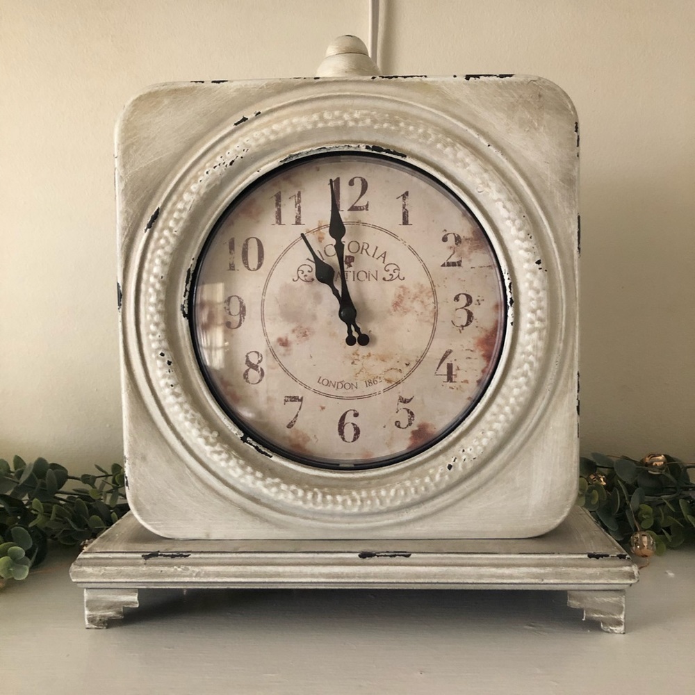 Square Tabletop Clock
